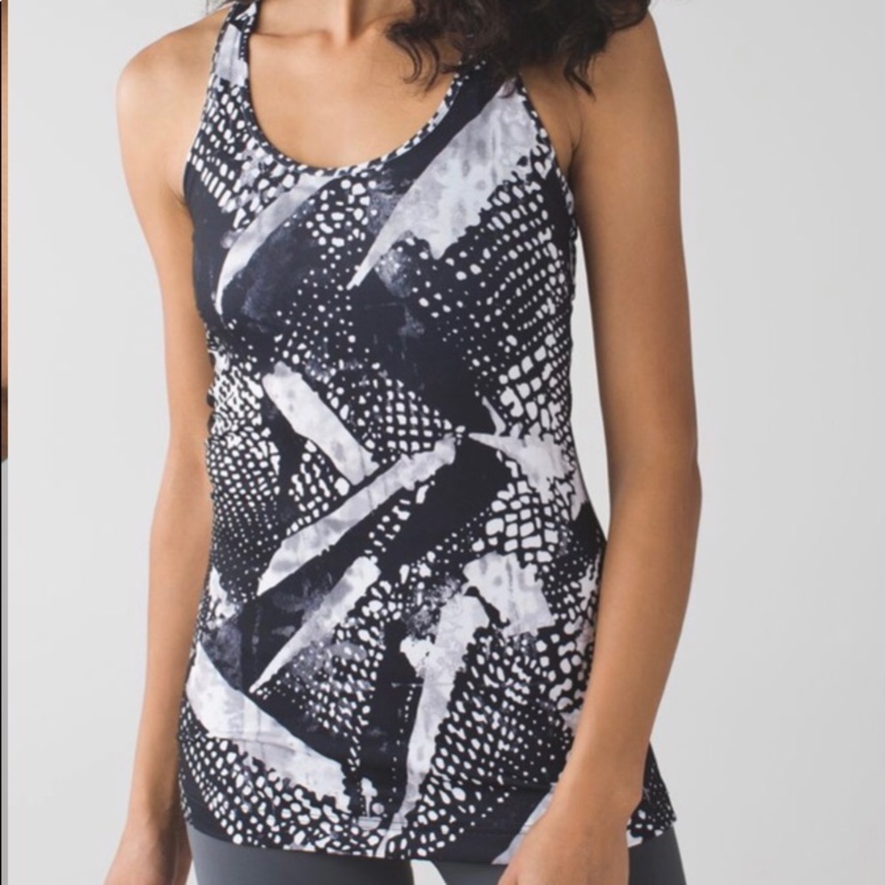 EUC cool racer back tank